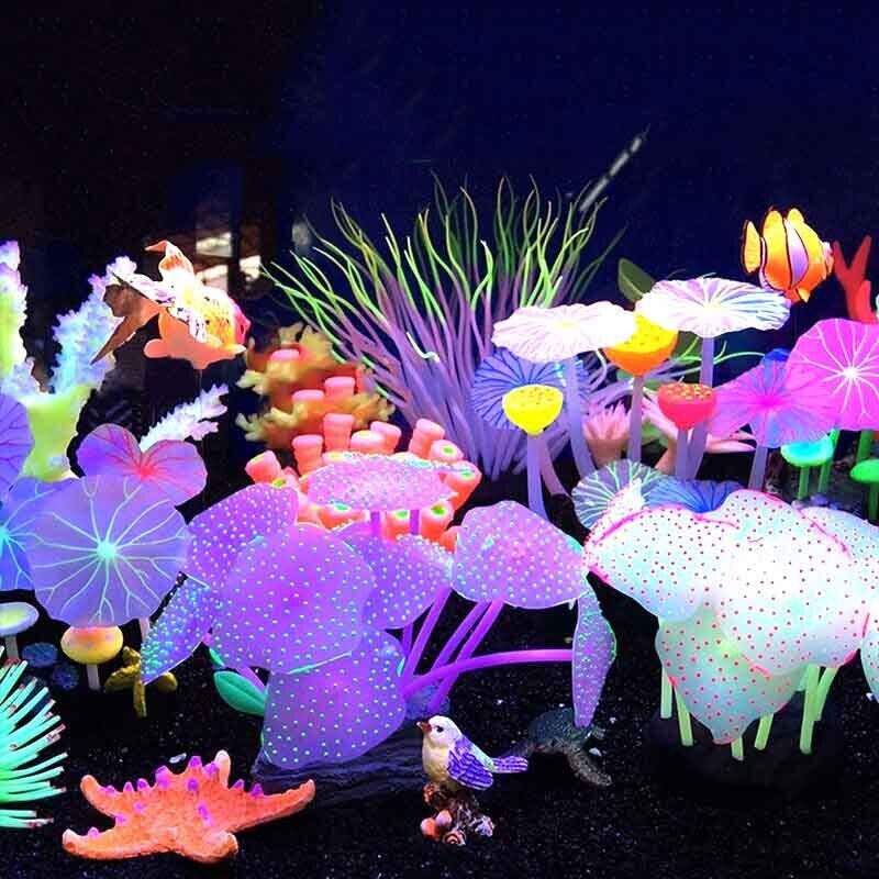Aquarium Plants Live - Decoração Subaquática para Aquário: Plantas Artificiais