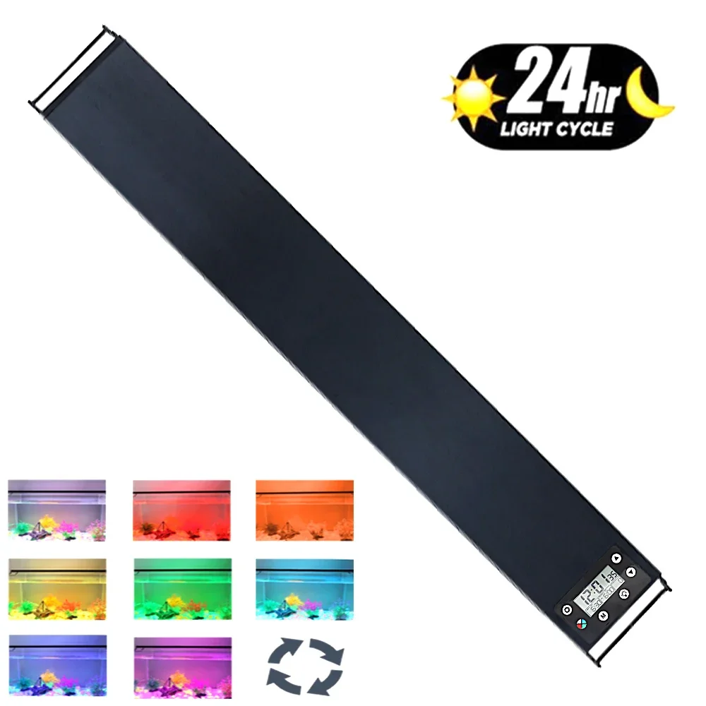 Aquarium Plant Light - Aquário de 120 cm com iluminação