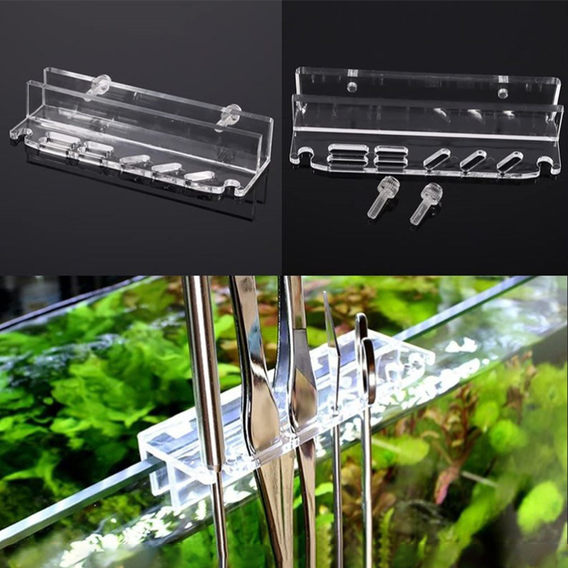 Aquarium Plant Holder - Rack de armazenamento de ferramentas para