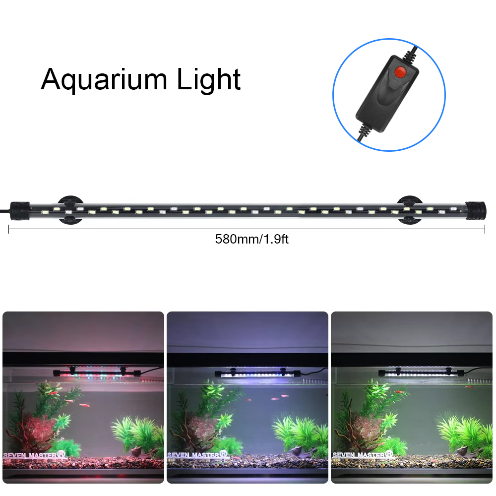 Aquarium Plant Light - 58cm luz de aquário led planta