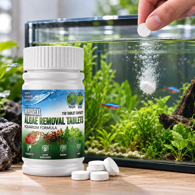 Planted Aquarium Cleaning - MIRAVEXL 150 Comprimidos Removedor de Algas