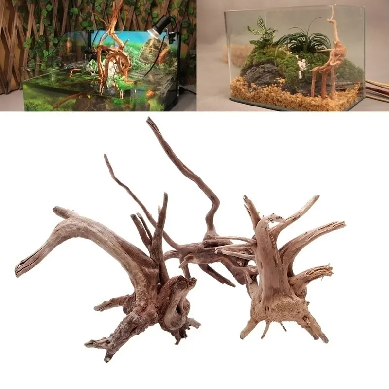 Natural Tree Tronco Driftwood  - Aquarium Plant Substrate avaliação e preço