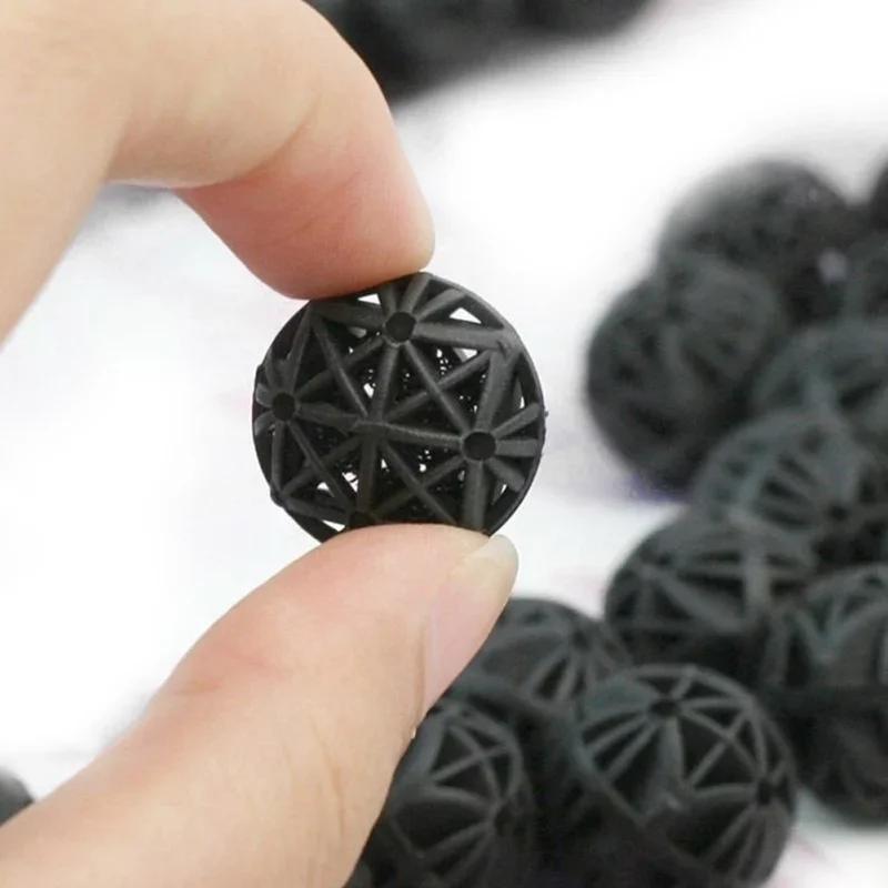 50 Peças de Bolas de Filtro Bi - Aquarium Planted Tank Filter avaliação e preço