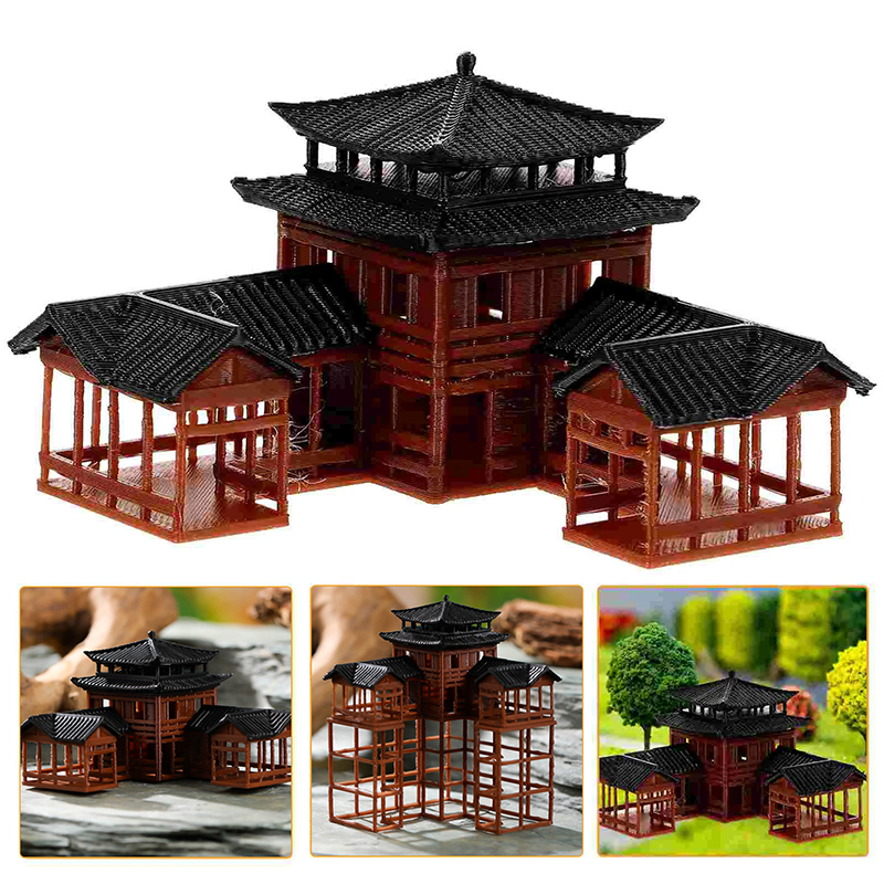 Modelo de Edifício Antigo em M - Aquarium Moss avaliação e preço
