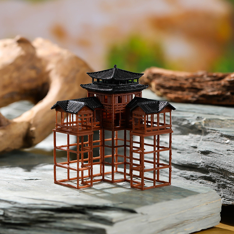 Modelo de Edifício Antigo em M - Aquarium Moss avaliação e preço