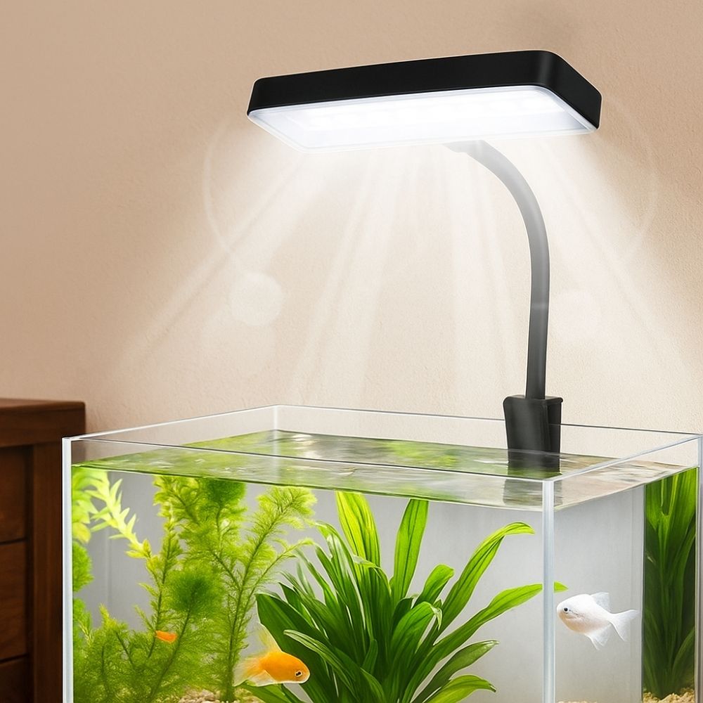 Luz LED para aquário regulável - Aquarium Plant Light avaliação e preço