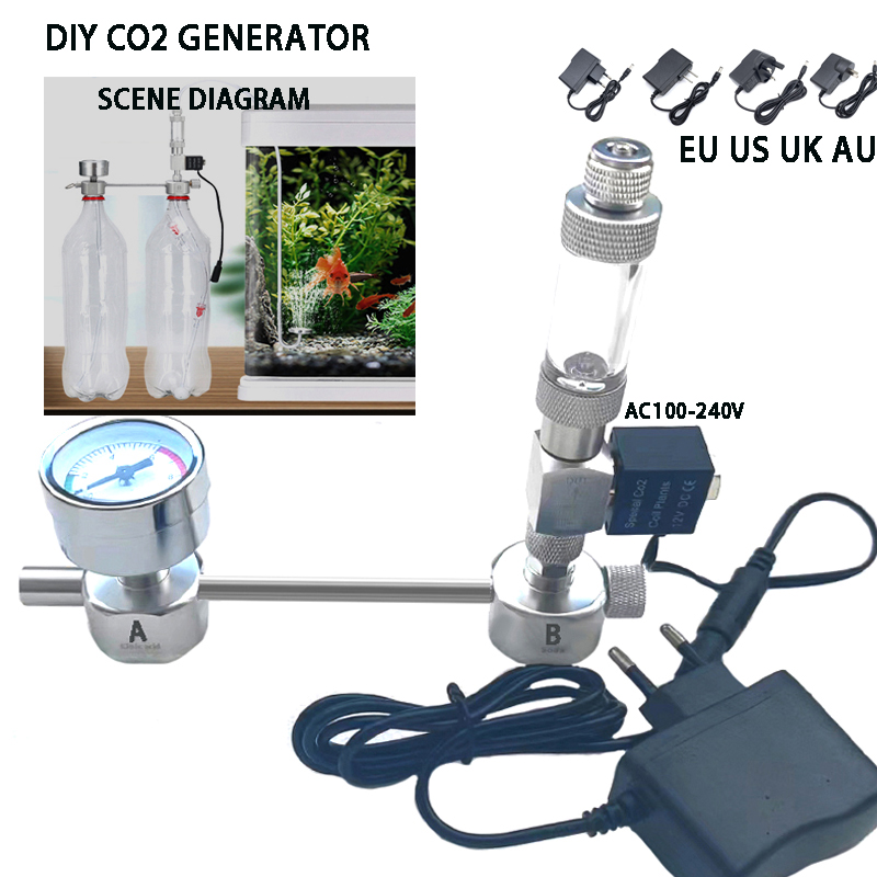 Kit de Sistema Gerador de CO2  - Aquarium Liquid Carbon avaliação e preço