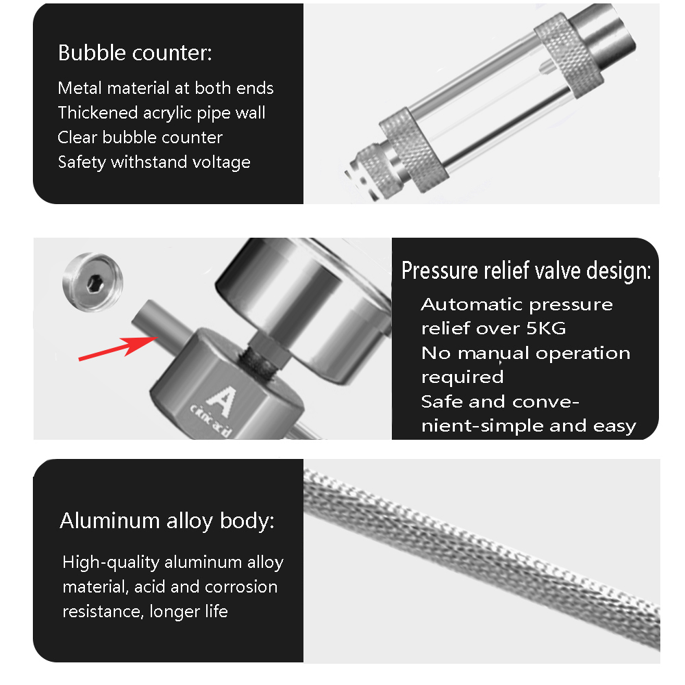 Kit de Sistema Gerador de CO2  - Aquarium Liquid Carbon avaliação e preço