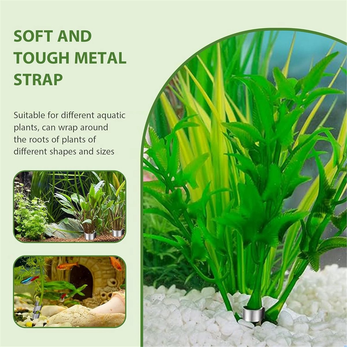 Pesos para Plantas de Aquário  - Live Plant Aquarium avaliação e preço