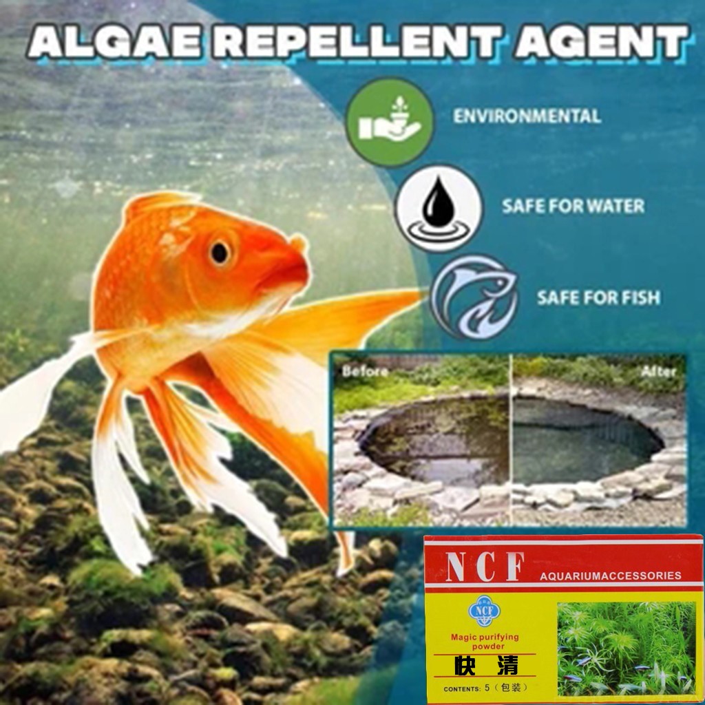 Pó purificador de água para aq - Aquarium Moss avaliação e preço