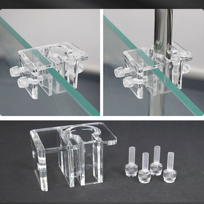 Acrílico Water Pipe Grampos pa - Aquarium Plant Holder avaliação e preço