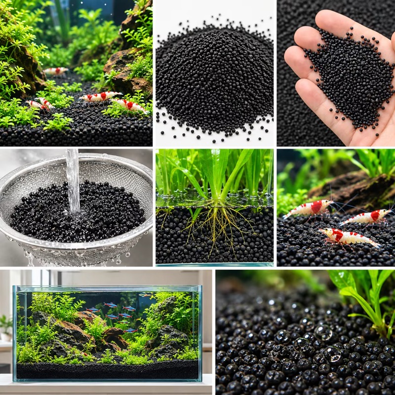 Substrato de solo preto para a - Aquarium Planted Tank Filter avaliação e preço
