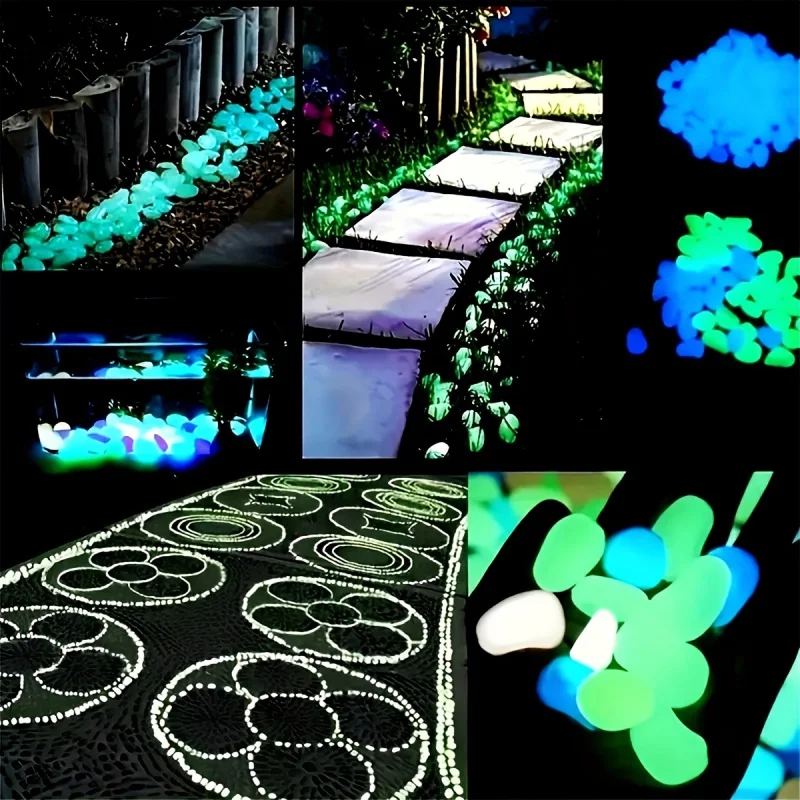 100 peças de pedras luminosas  - Plant Aquarium Pot avaliação e preço