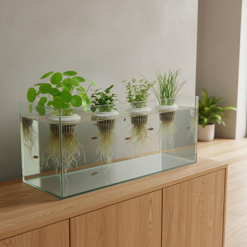 Cesto flutuante para plantas a - Aquarium Plant Holder avaliação e preço
